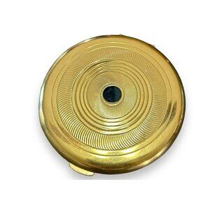 Vintage Coty Airspun Round Powder Compact Mirror